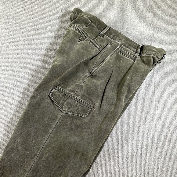 Jos A Bank 1905 Pants Mens Size 34x32 Gray Tailored Fit Cargo Pocket Classiccore - Picture 9 of 11